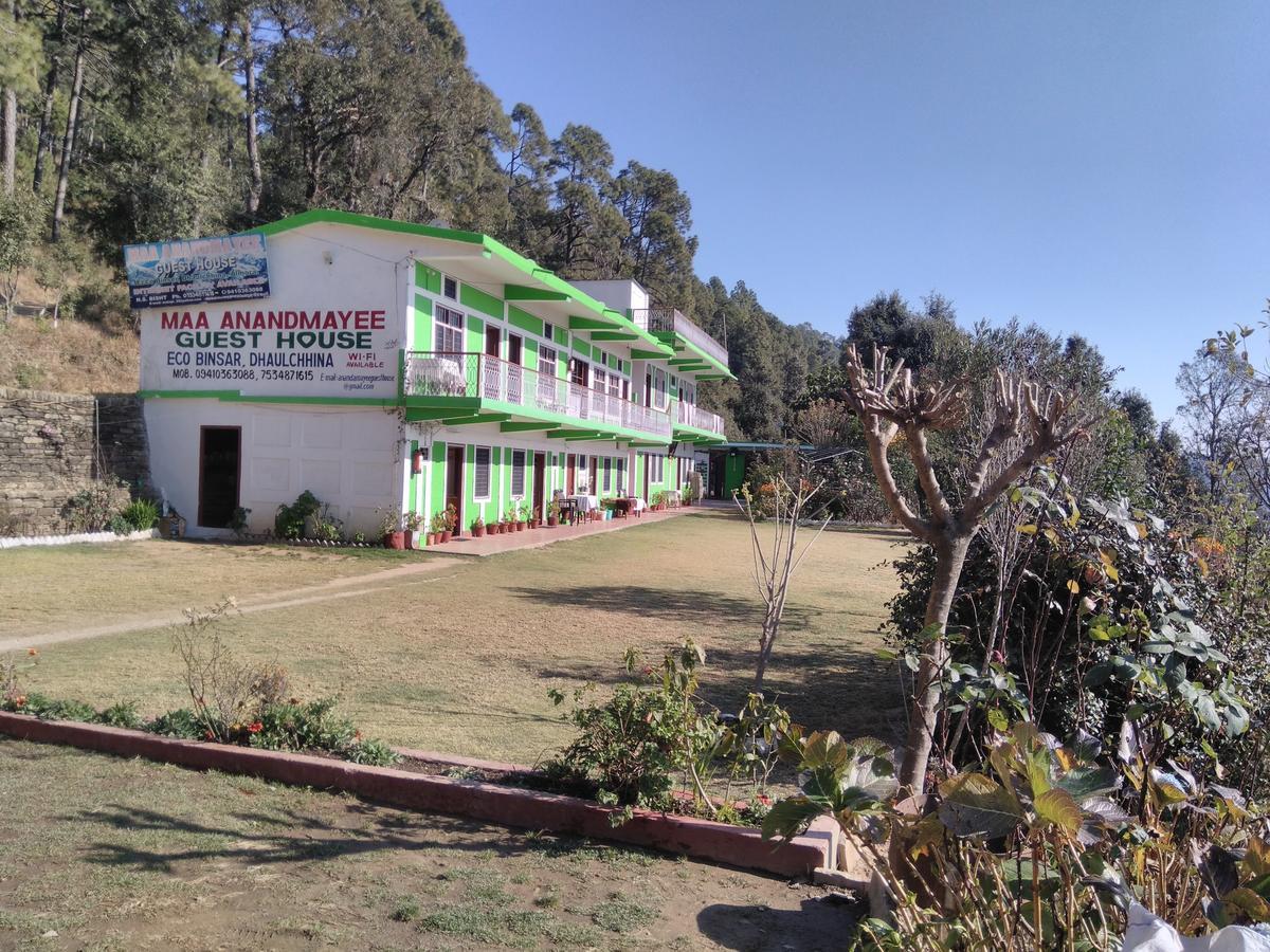 Maa Ananda Mayee Guest House Binsar Exteriör bild