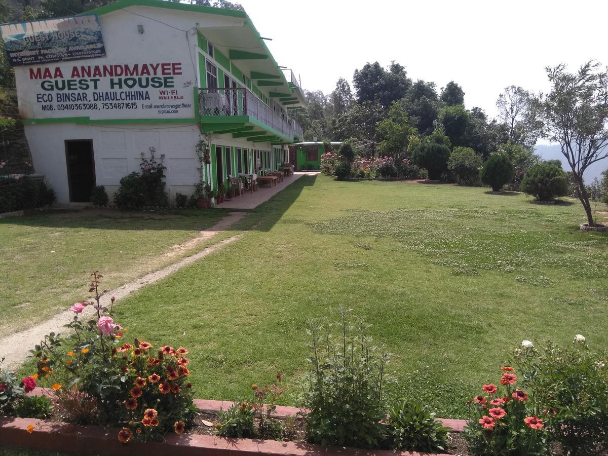Maa Ananda Mayee Guest House Binsar Exteriör bild