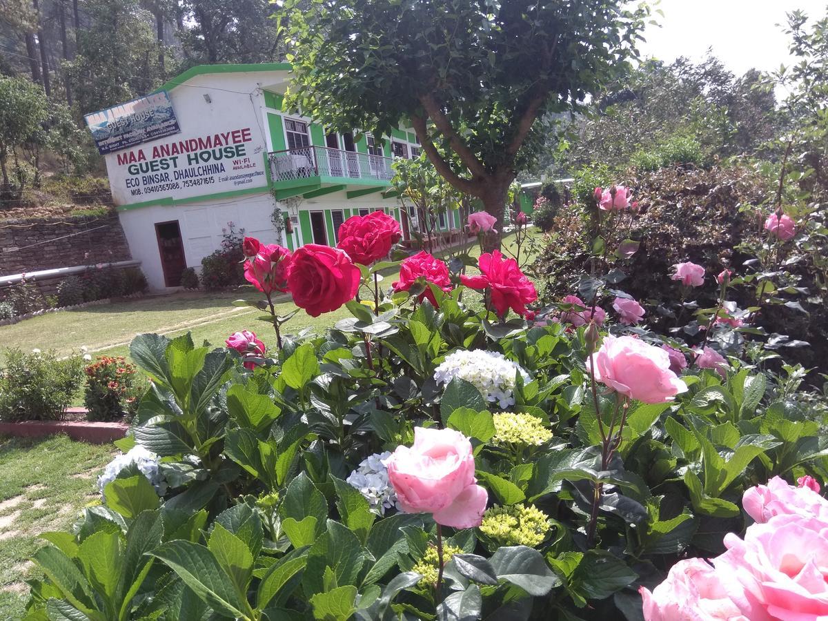 Maa Ananda Mayee Guest House Binsar Exteriör bild