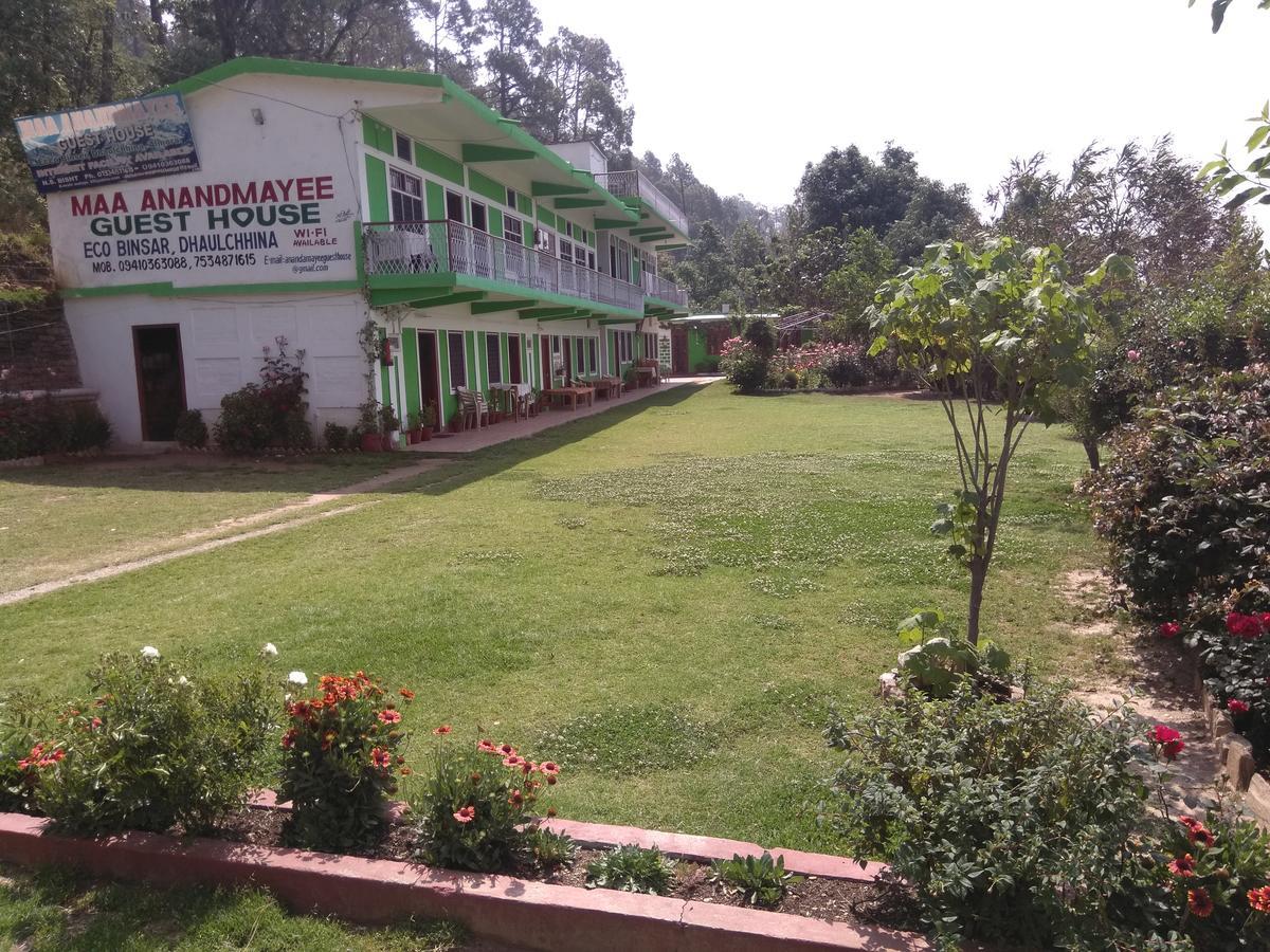Maa Ananda Mayee Guest House Binsar Exteriör bild