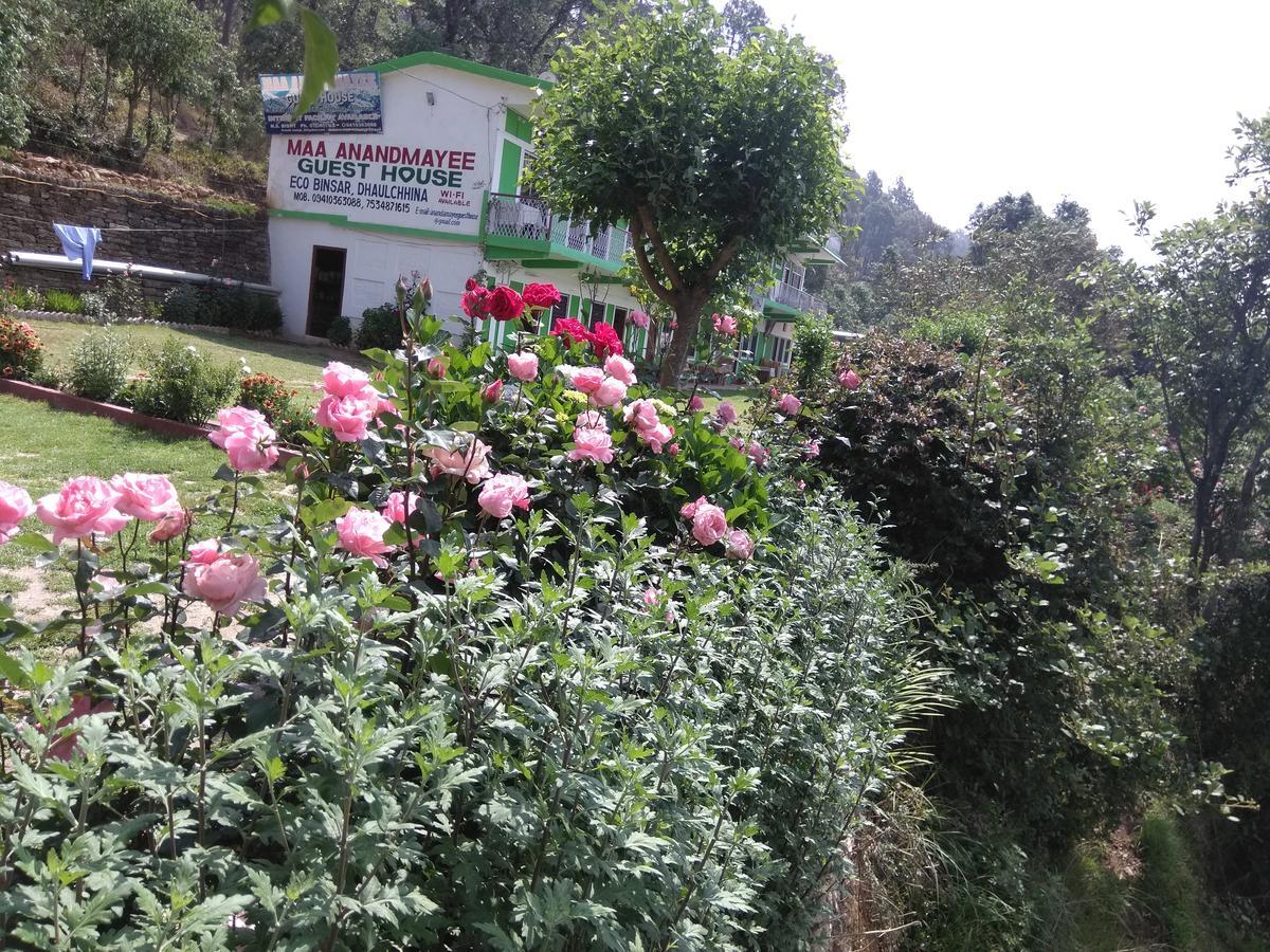 Maa Ananda Mayee Guest House Binsar Exteriör bild